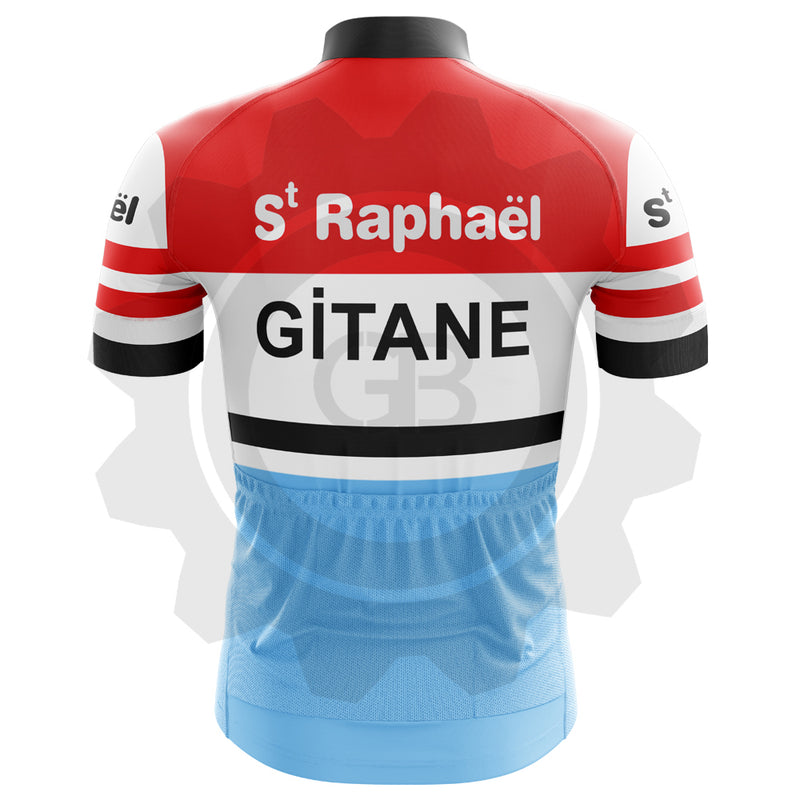 Saint Raphaël Gitane 1963 - Maillot de cyclisme vintage manches courtes