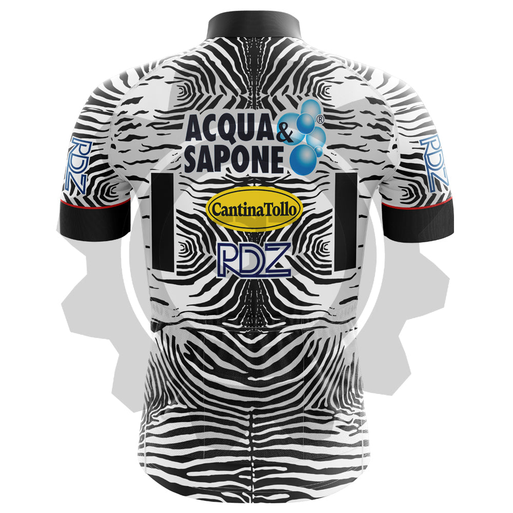 Acqua & Sapone 2002- Maillot de cyclisme vintage manches courtes