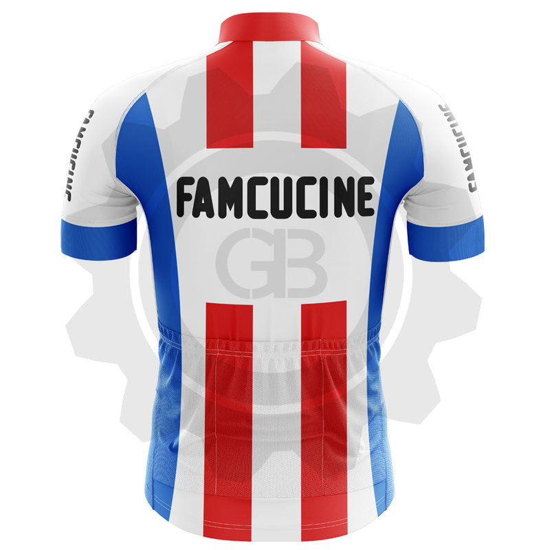 Famcucine Campagnolo - Maillot cycliste vintage manches courtes