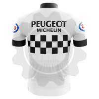 Peugeot Esso Michelin - Maillot de cyclisme vintage manches courtes