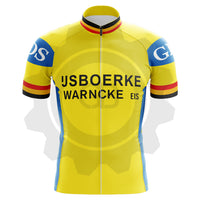 IJsboerke - Gios - Maillot de cyclisme vintage manches courtes