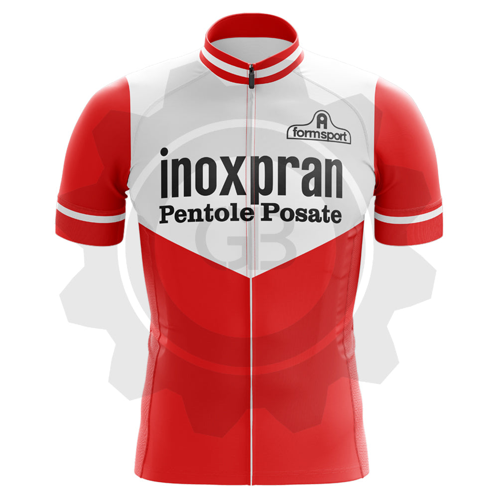 Inoxpran - Maillot de cyclisme vintage manches courtes