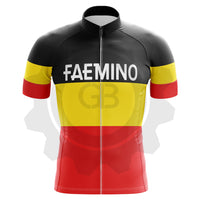 Faemino Champion de Belgique 1970 - Maillot de cyclisme vintage manches courtes