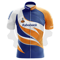 Rabobank - Maillot de cyclisme vintage manches courtes
