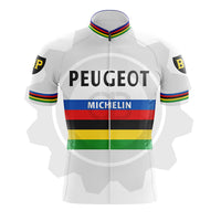 Peugeot Champion du Monde 67 - Maillot de cyclisme vintage manches courtes