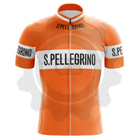 San Pellegrino - Maillot de cyclisme vintage manches courtes