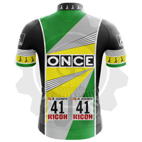 Once Tour de France 90 - Maillot de cyclisme vintage manches courtes