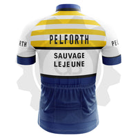 Pelforth Sauvage Lejeune - Maillot de cyclisme vintage manches courtes