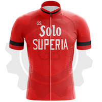 Solo Superia - Maillot de cyclisme vintage manches courtes