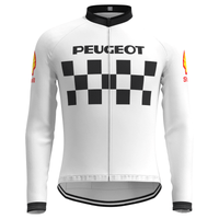 Peugeot-Shell 1986 - Veste hiver de cyclisme vintage