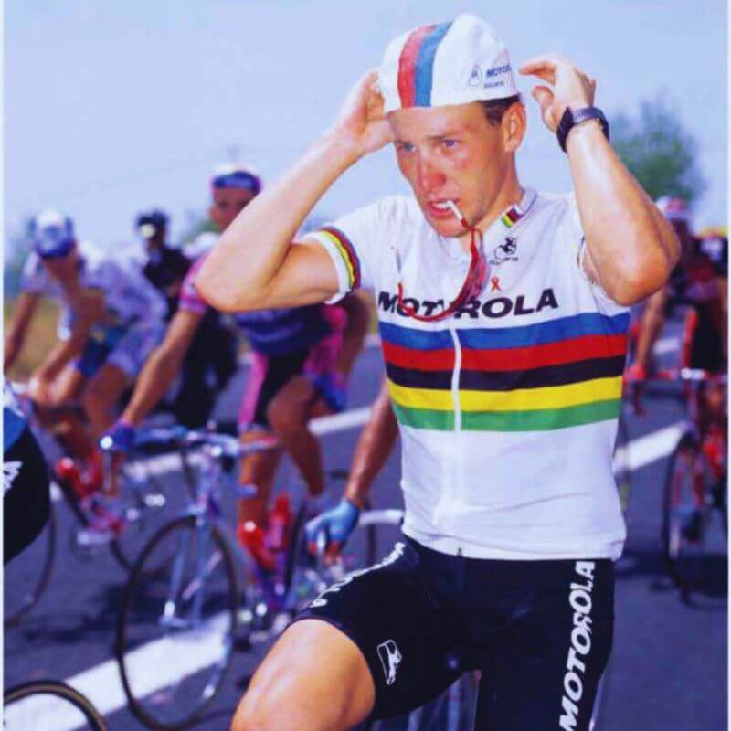 Motorola Champion du monde 1993 - Maillot de cyclisme vintage manches courtes