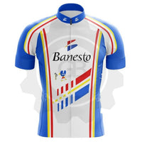 Banesto 1993 - Maillot de cyclisme vintage manches courtes