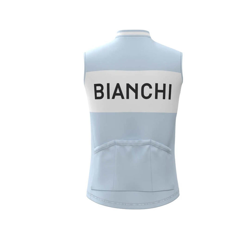 Bianchi - Veste sans manches de cyclisme vintage