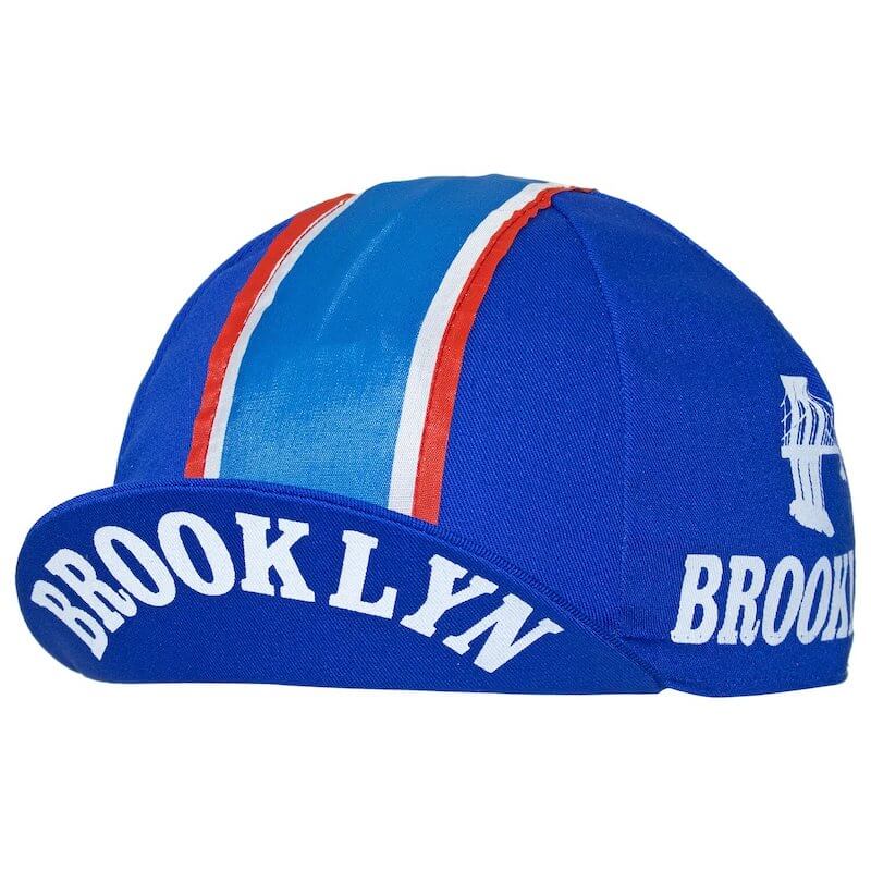 Brooklyn bleu - Casquette de cyclisme vintage