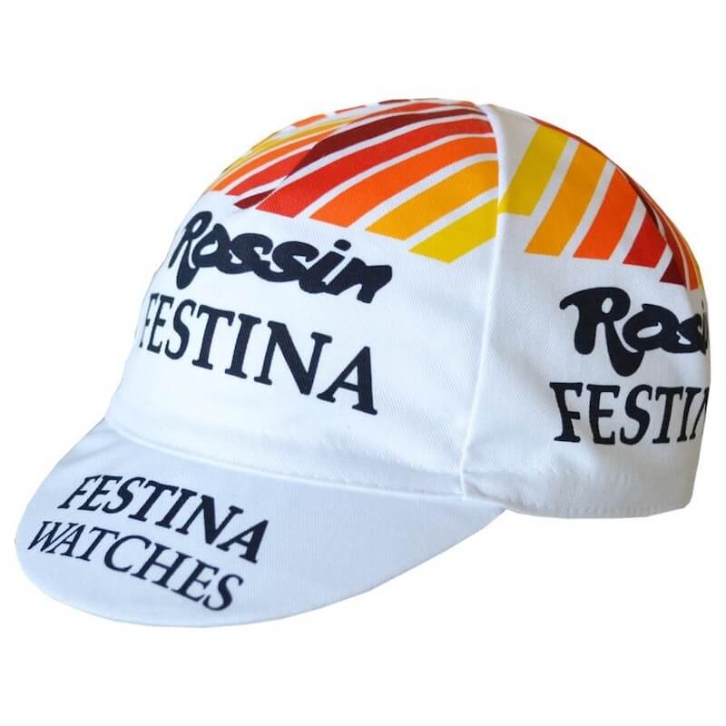 Festina Rossin 1993 - Casquette de cyclisme vintage