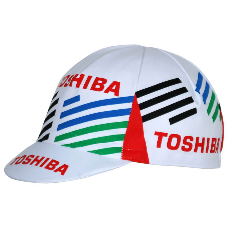 Toshiba 91 - Casquette de cyclisme vintage