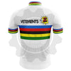 Vetements Z Champion du Monde 89 - Maillot de cyclisme vintage manches courtes
