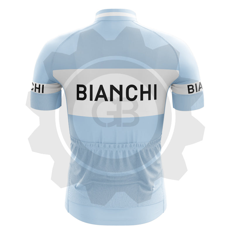 Bianchi 1973-77 - Maillot de cyclisme vintage manches courtes