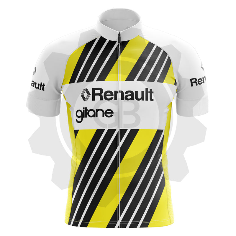 Renault Gitane 78-80 - Maillot de cyclisme vintage manches courtes