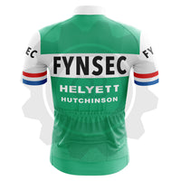 Fynsec Heylett Hutchinson - Maillot de cyclisme vintage manches courtes