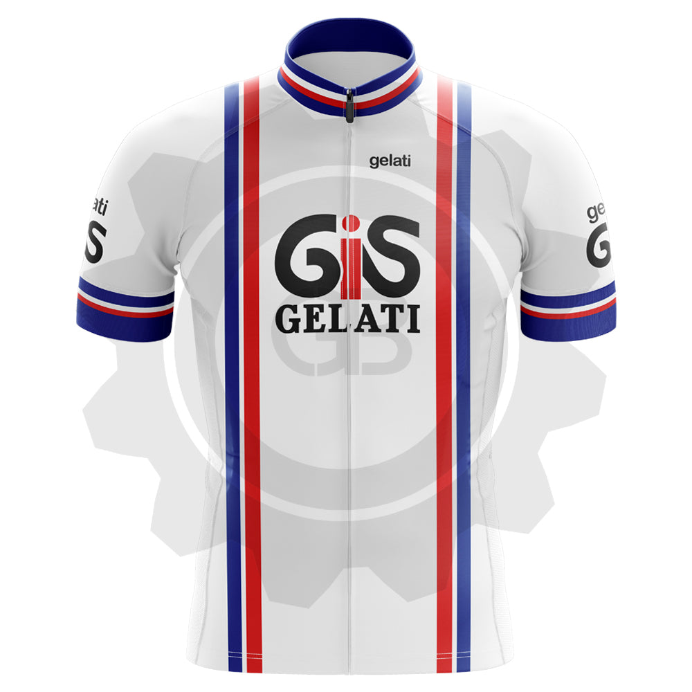 Gis Gelati - Maillot de cyclisme vintage manches courtes
