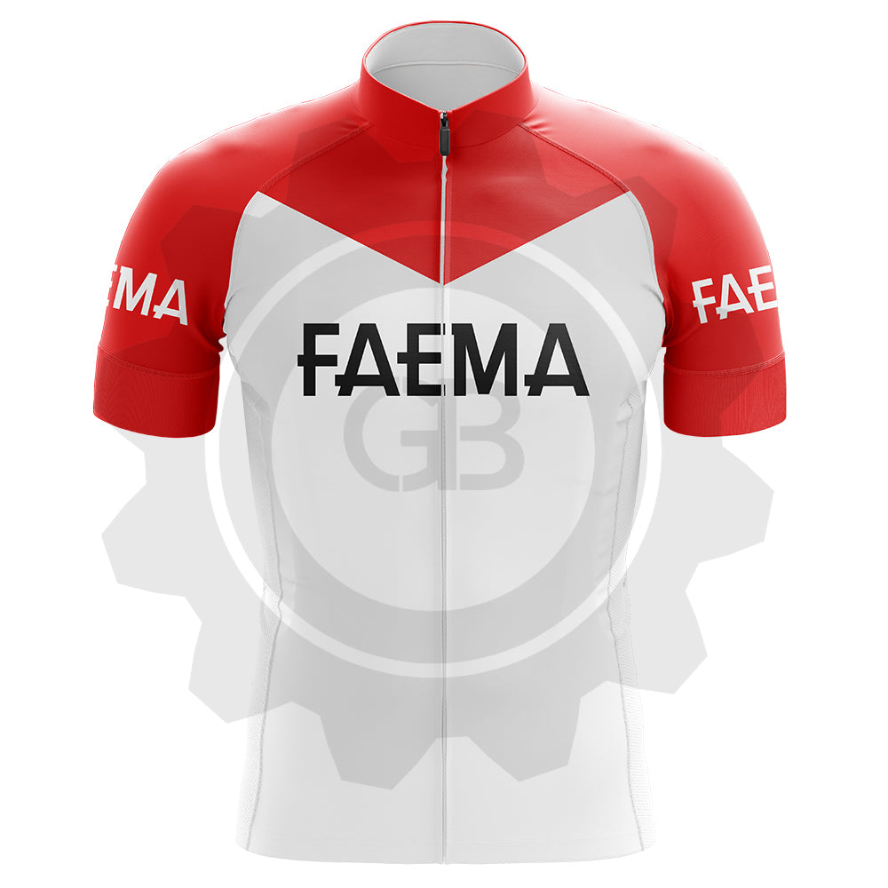 Faema - Maillot de cyclisme vintage manches courtes