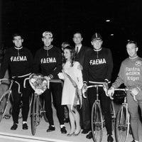 Faema Dark - Maillot de cyclisme vintage manches courtes