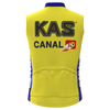 KAS Canal 10 1988 -  Veste sans manches de cyclisme vintage