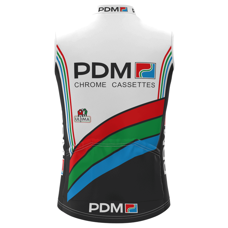 PDM -  Veste sans manches de cyclisme vintage