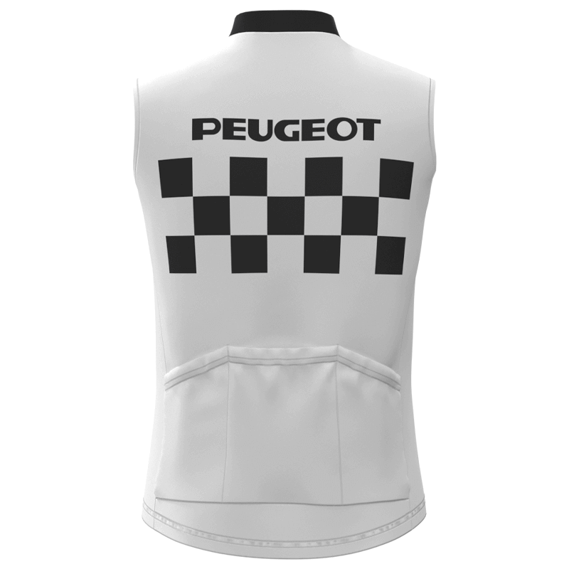 Peugeot-Shell 1986-  Veste sans manches de cyclisme vintage