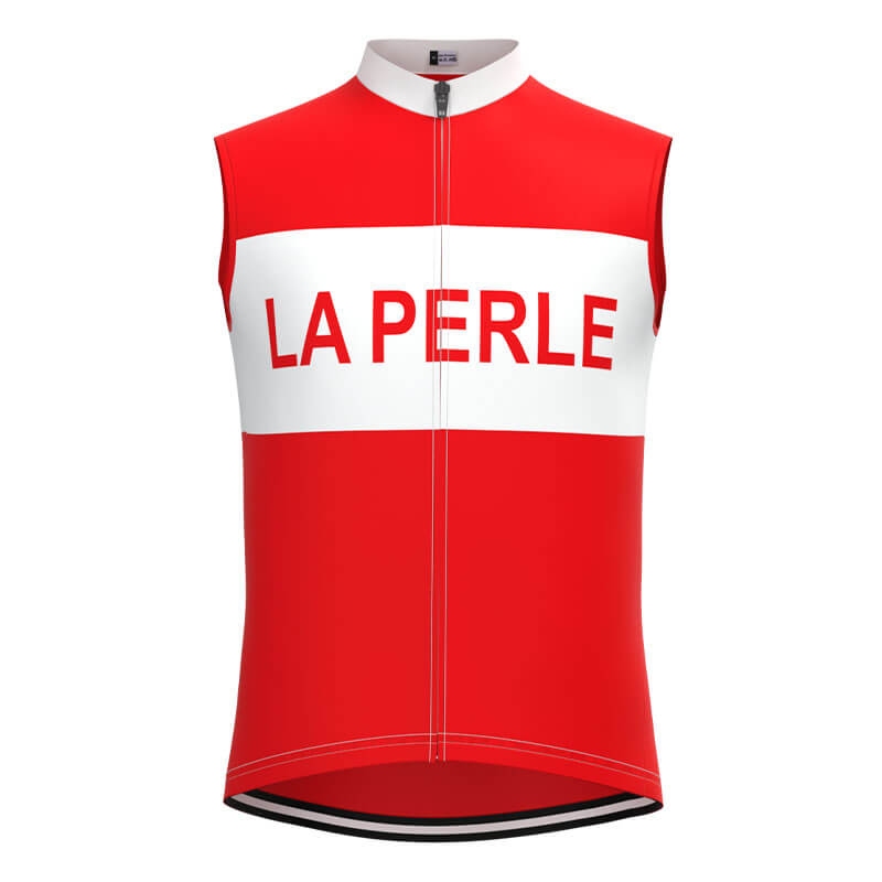 La Perle -  Veste sans manches de cyclisme vintage