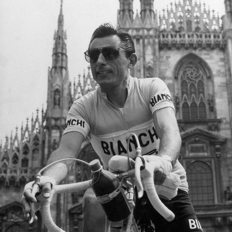 Bianchi Pirelli - Maillot de cyclisme vintage manches courtes