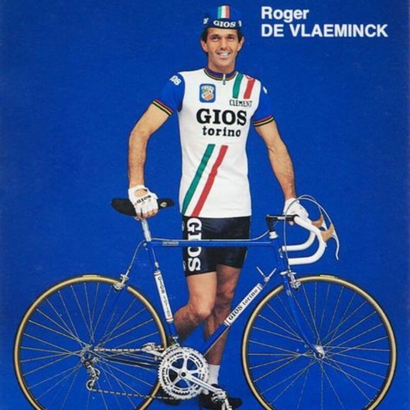 Gios Torino - Maillot de cyclisme vintage manches courtes