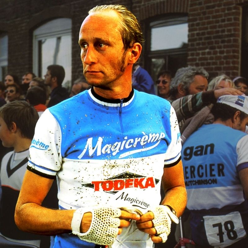 Magicrème Todeka - Maillot de cyclisme vintage manches courtes