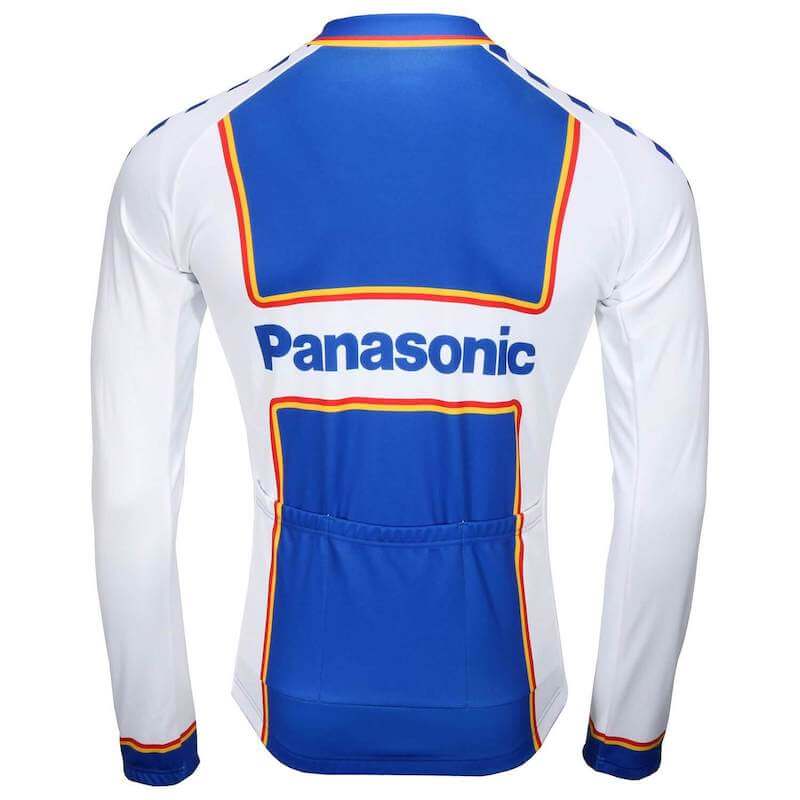 Panasonic - Veste hiver de cyclisme vintage