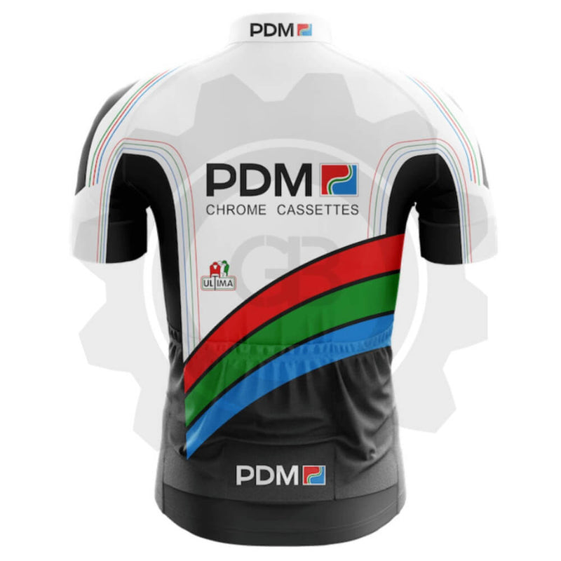 PDM - Maillot de cyclisme vintage manches courtes