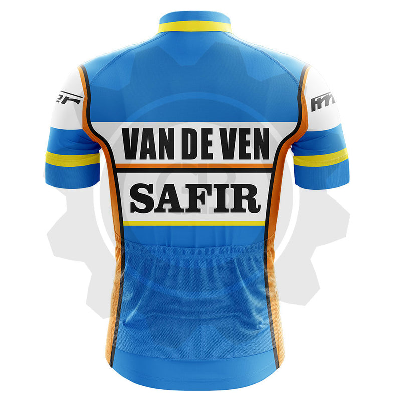 Safir Van de Ven 83 - Maillot de cyclisme vintage manches courtes