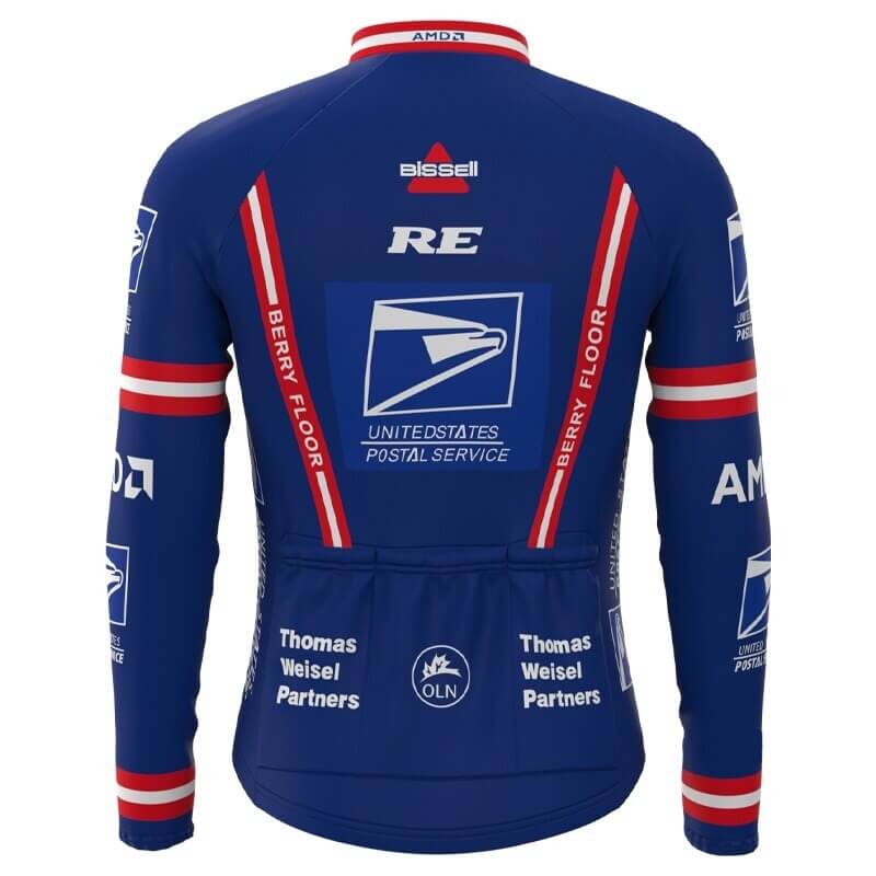 US Postal 2004 - Veste hiver de cyclisme vintage
