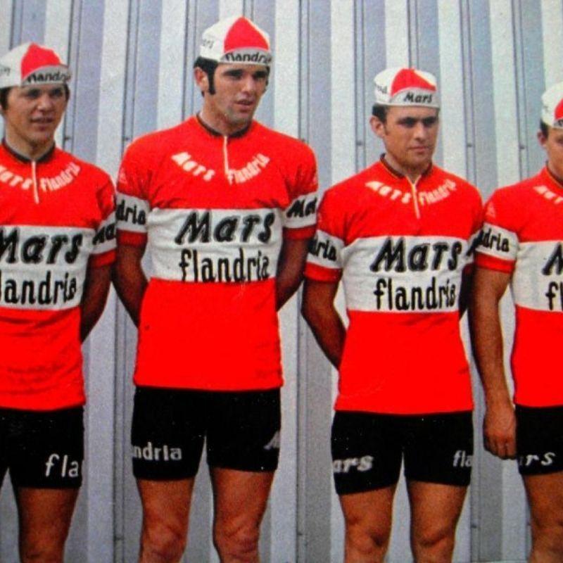 Gros braquet 200000605 Flandria - Maillot cycliste vintage manches courtes