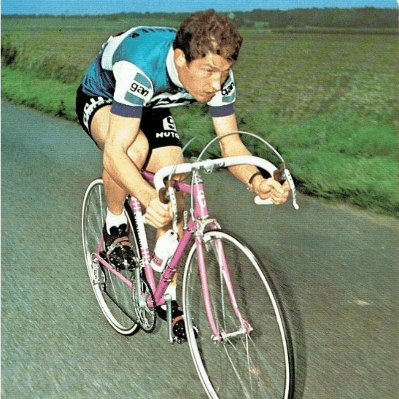 Gros braquet Gan Mercier Hutchinson - Maillot cycliste manches courtes vintage