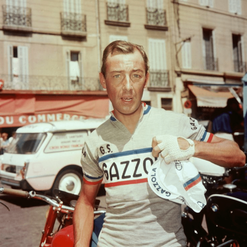 Gros braquet Gazzola - Maillot cycliste vintage à manches courtes