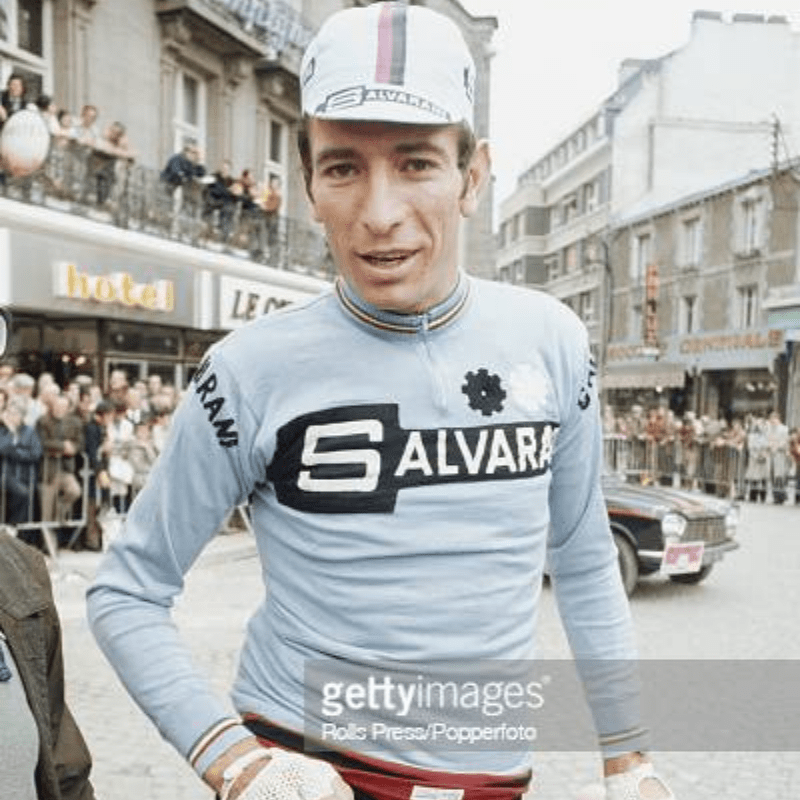 Gros braquet Salvarani - Maillot cycliste vintage manches courtes