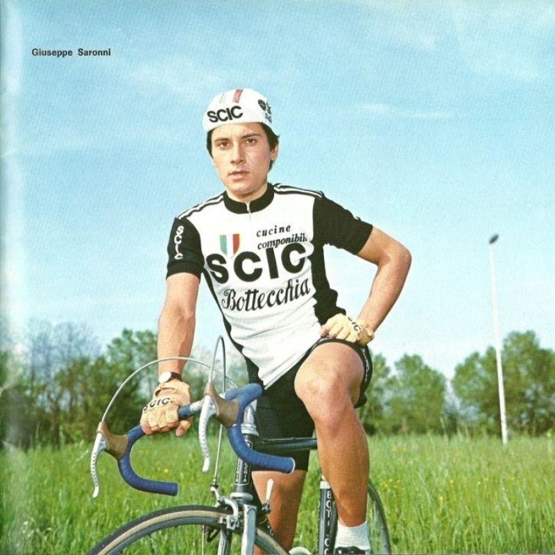 Gros braquet SCIC Bottecchia - Maillot cycliste vintage manches courtes