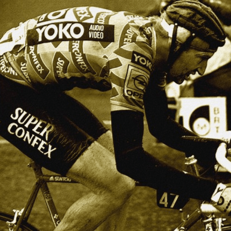 Gros braquet Superconfex Yoko - Maillot vintage cycliste manches courtes